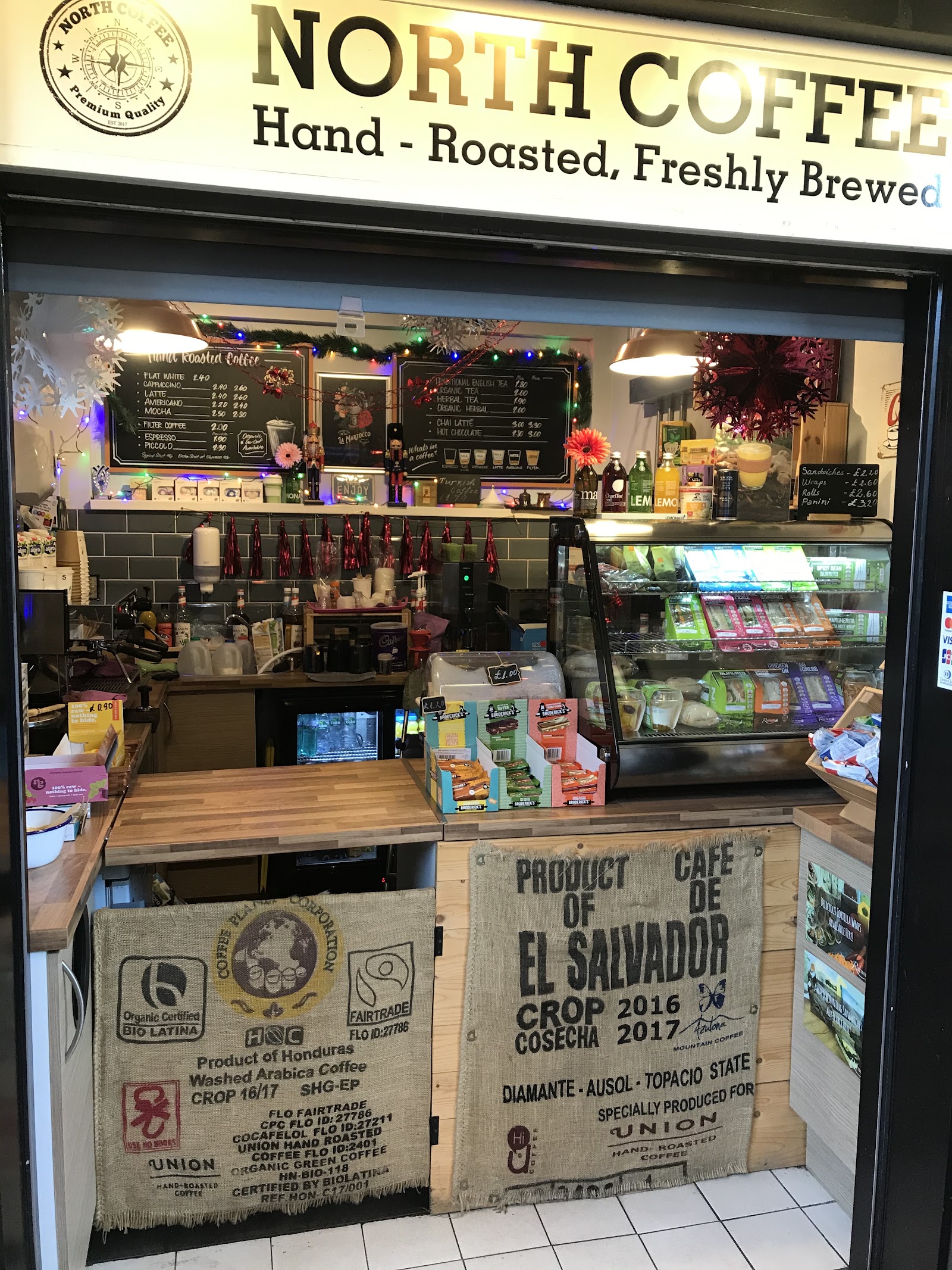 The North Coffee kiosk at Eastcote Station